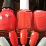 Sinful Colors Thimbleberry vs Essie Boat House vs Zoya Elodie