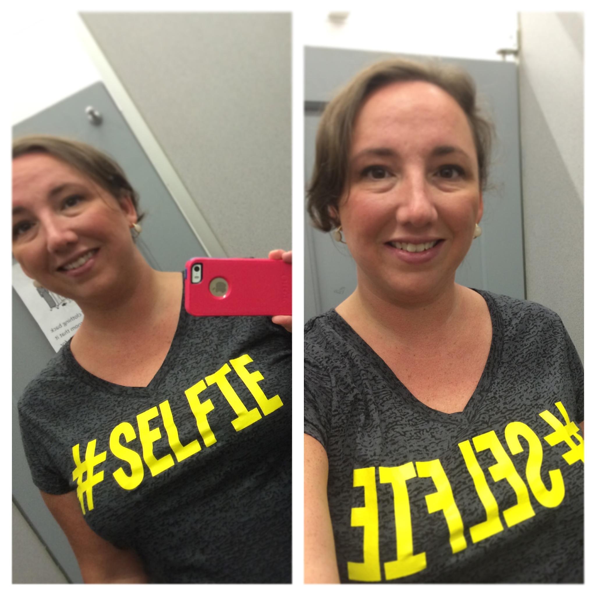 Hashtag Selfie selfie