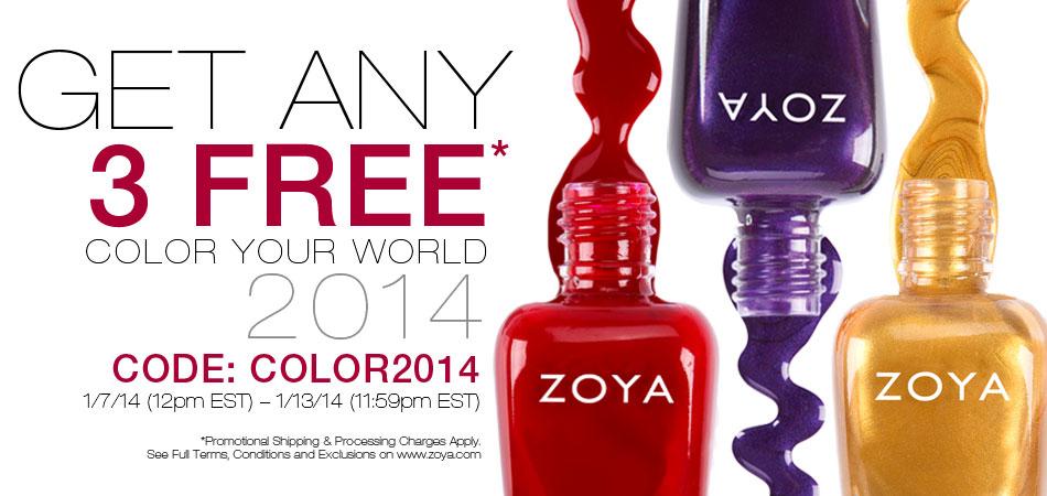 Zoya Three Free
