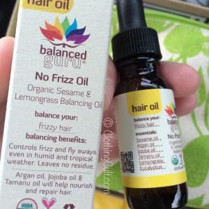 Balanced Guru hair oil - no frizz oil