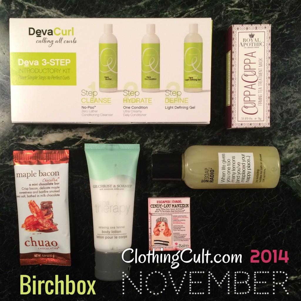 Birchbox November 2014 unboxing & ewg scores • ClothingCult.com