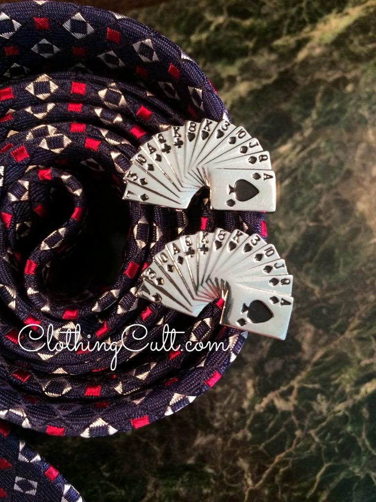 Dapperbox Review summer 2015 - poker card deck cuff links -  coupon code available at ClothingCult.com