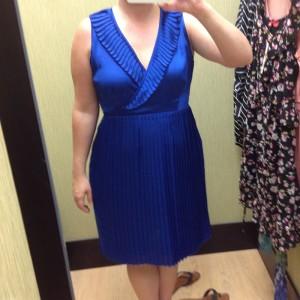 Blue dress Kohl's