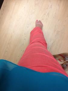 SONOMA life + style Modern Fit Twill Straight-Leg Pants Coral