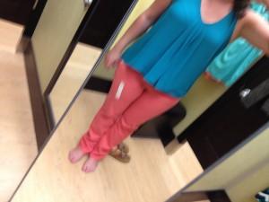 SONOMA life + style Modern Fit Twill Straight-Leg Pants Coral / Pink Rage