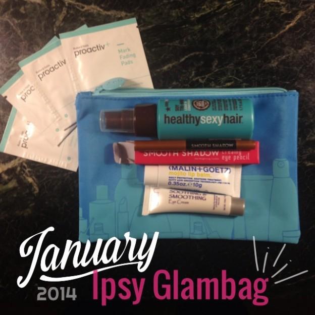 Ipsy Glambag unboxing January 2014
