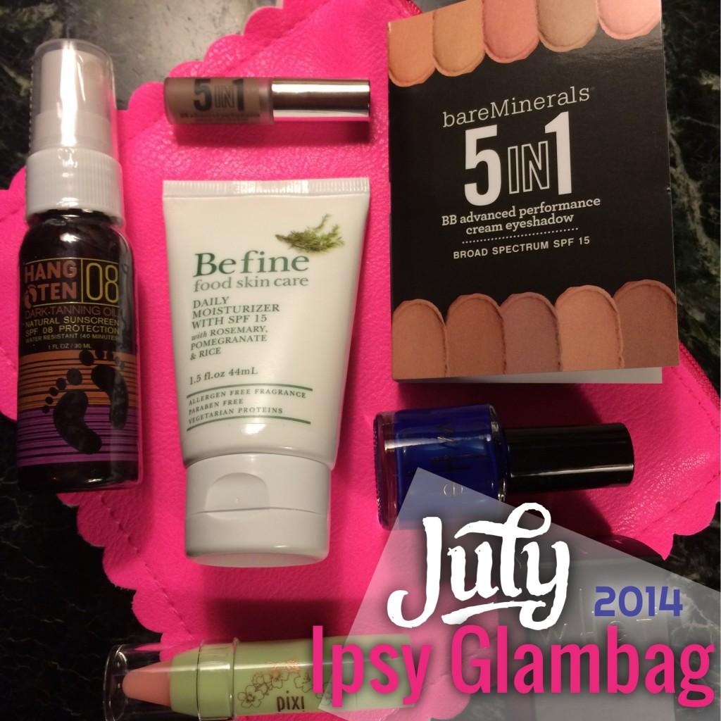 Ipsy glambag July 2014