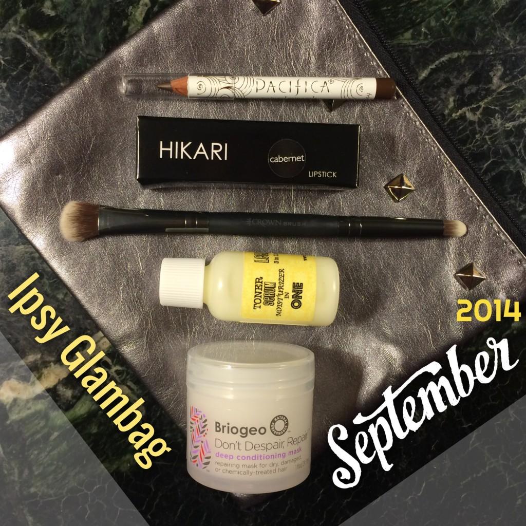 Ipsy glambag September 2014