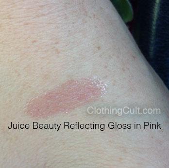 Juice Beauty Reflecting Gloss in Pink swatch