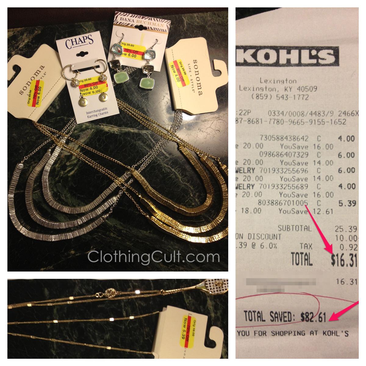 Kohl's clearance jewelry haul & some DIY jewelry remixing