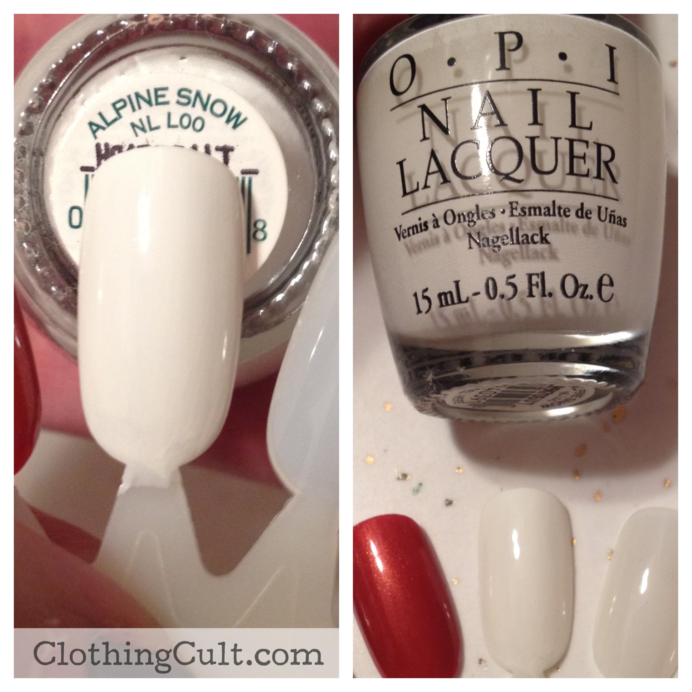 OPI Nail Lacquer Alpine Snow L00 – iNAIL SUPPLY
