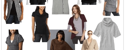 Layering – Short sleeve sweaters