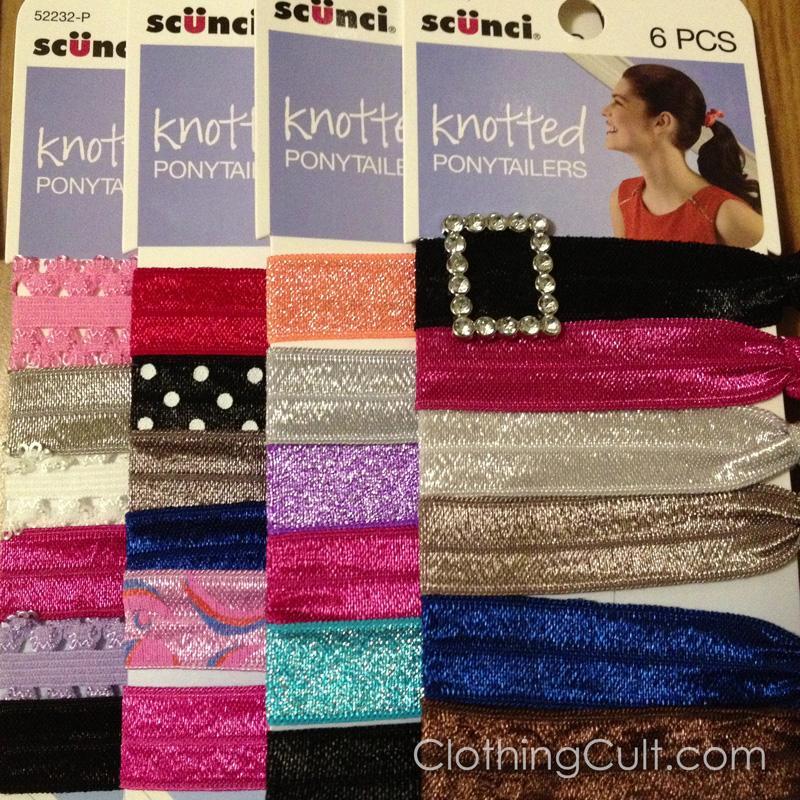 Scunci knotted ponytailers vs Twistbands