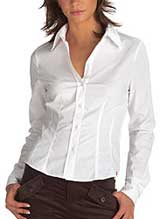 Esprit Poplin Stretch Shirt