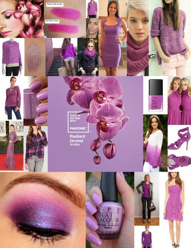 Pantone Color of the year 2014 – radiant orchid