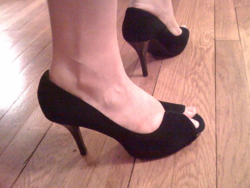 target black heels