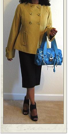Loving Mustard and a link to a Budget Fashion Blog
